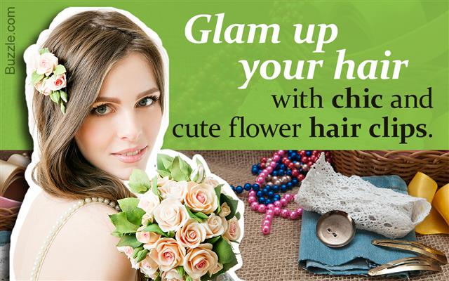 clip in flowers for your hair