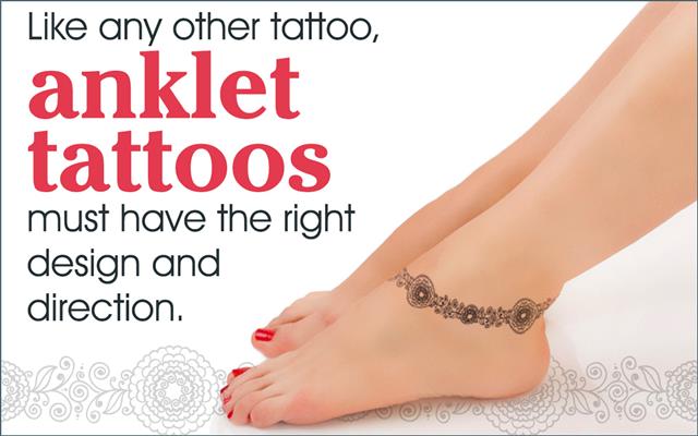 Ankle Tattoo Ideas | Designs for Ankle Tattoos