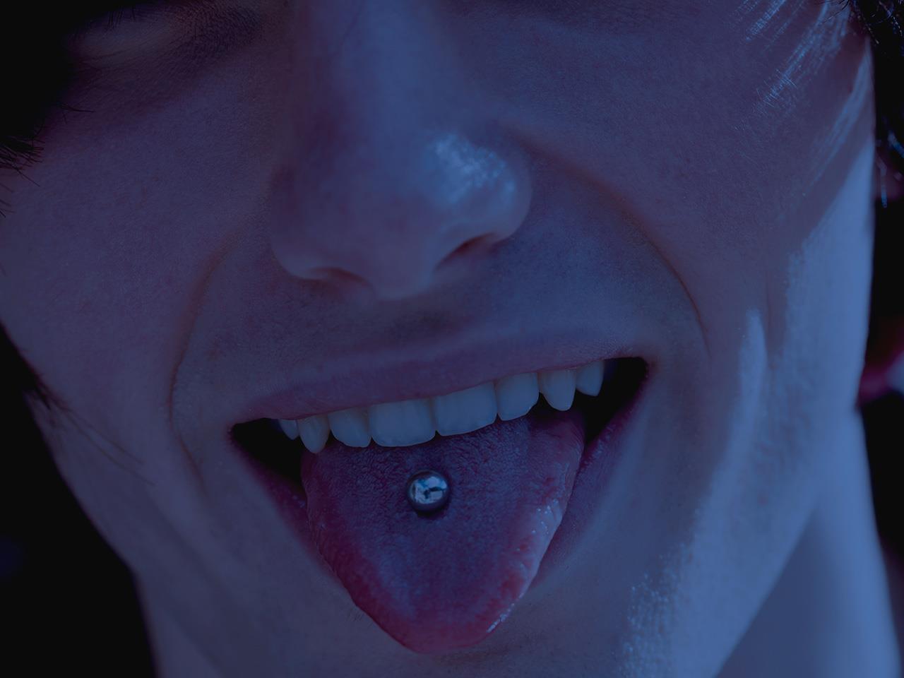 Tongue Piercing Pain