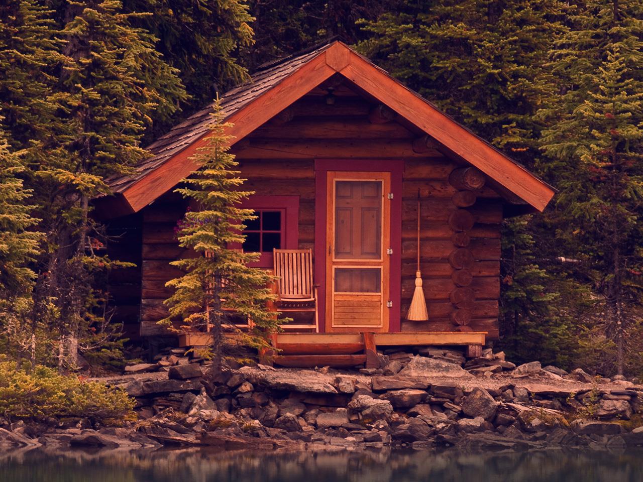 small log cabin homes