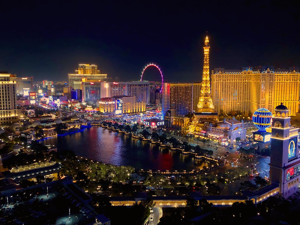 Outstanding Views Of Las Vegas Skyline