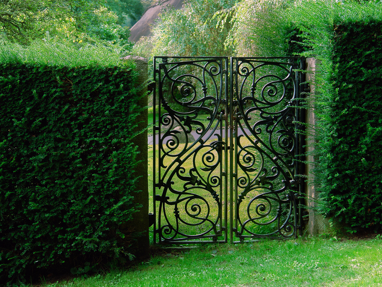 Wrought Iron Fence Designs