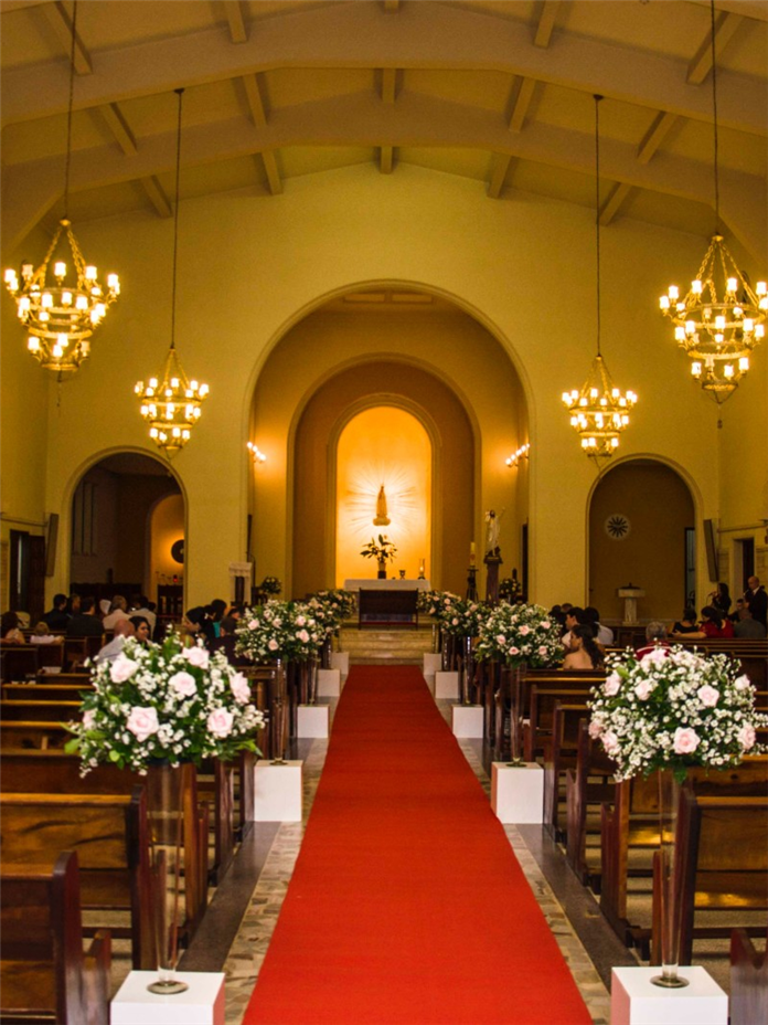 cheap wedding pew decorations